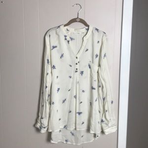 Blu Pepper Cream Tunic
